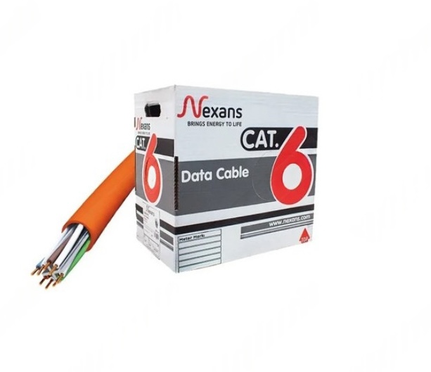 Bobine de Câble Réseau CAT6 NEXANS U/UTP LSZH (305m)