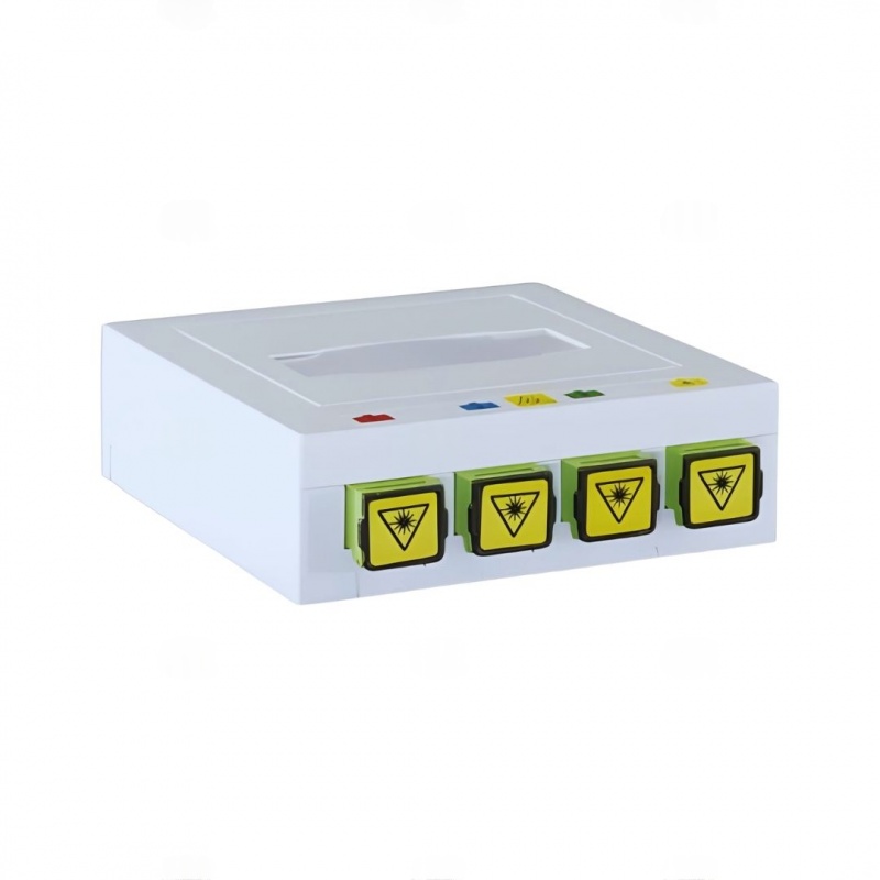 Prise Terminale Optique (PTO) FTTH - 4 Ports SC/APC