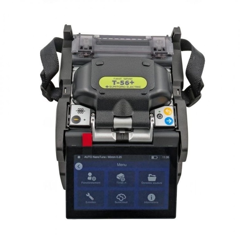 Soudeuse Fibre Optique Sumitomo T-56+ (Pack avec Cliveuse FC-8R-F)