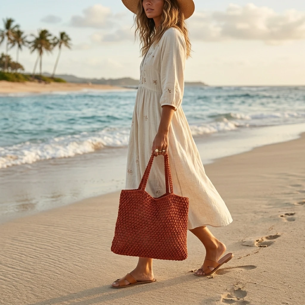 Woven Tote Bag