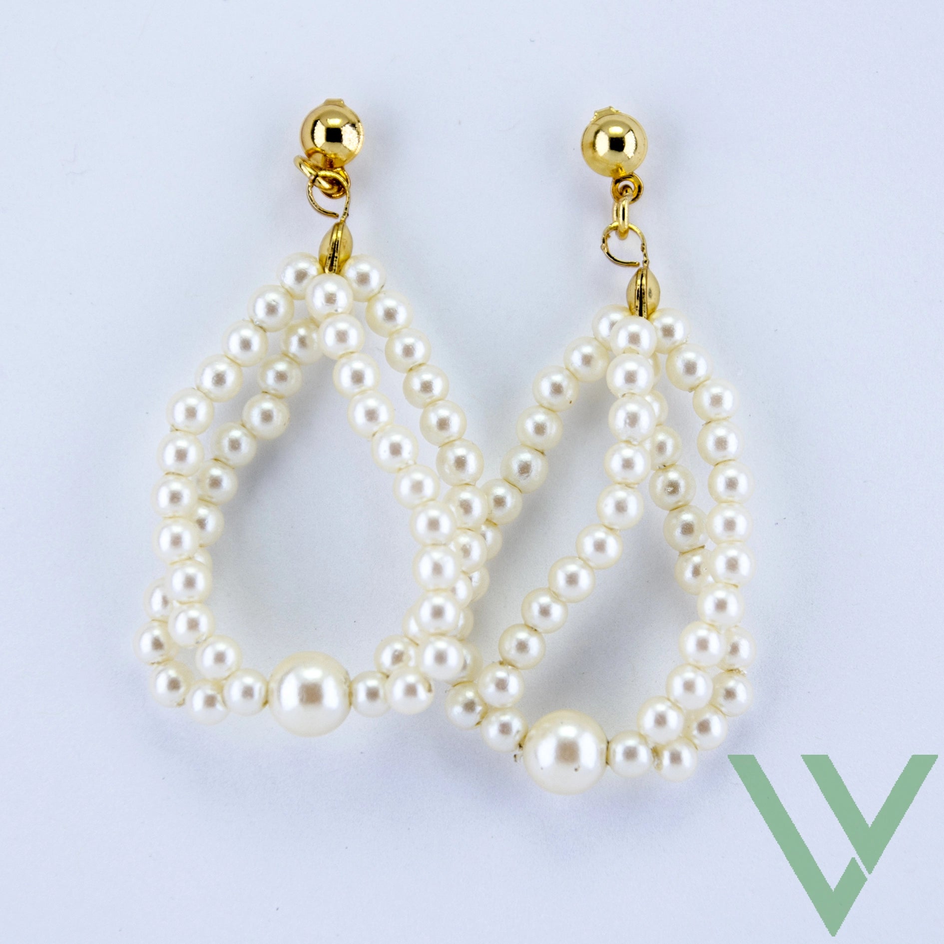 Pearl Teardrop Earrings