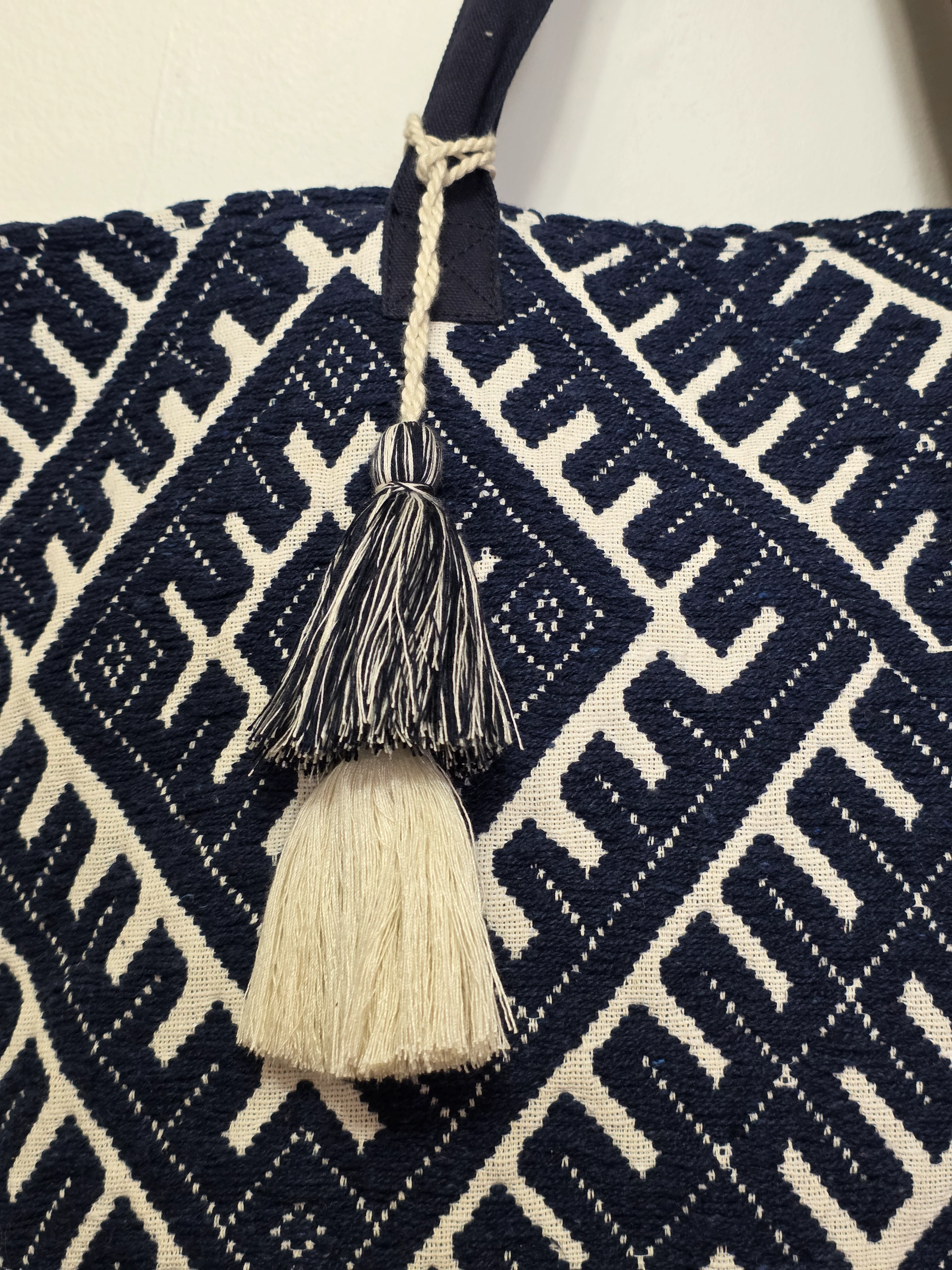 Geometric Pattern Tote Bag