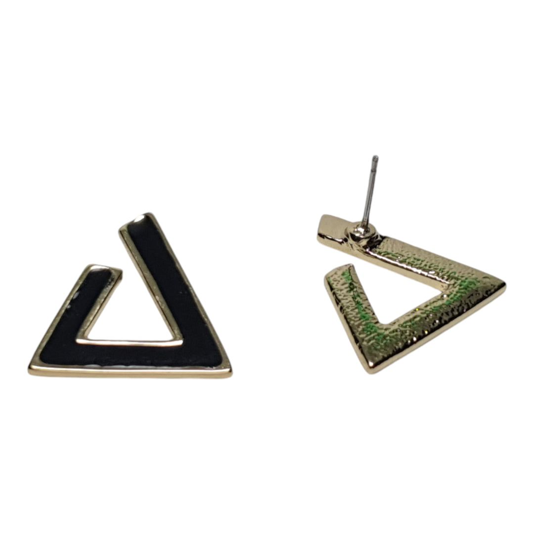 Geometric Triangle Earrings