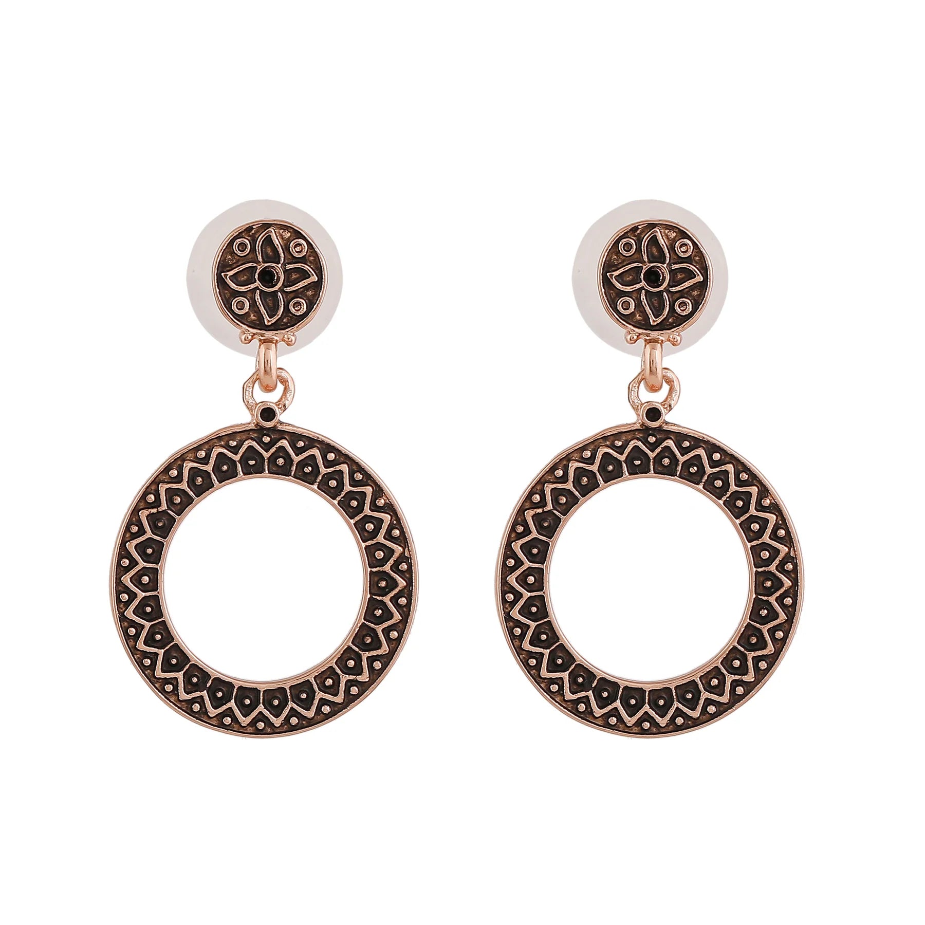 Vintage Circle Earrings
