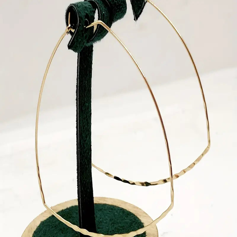 Geometric Hoop Earrings