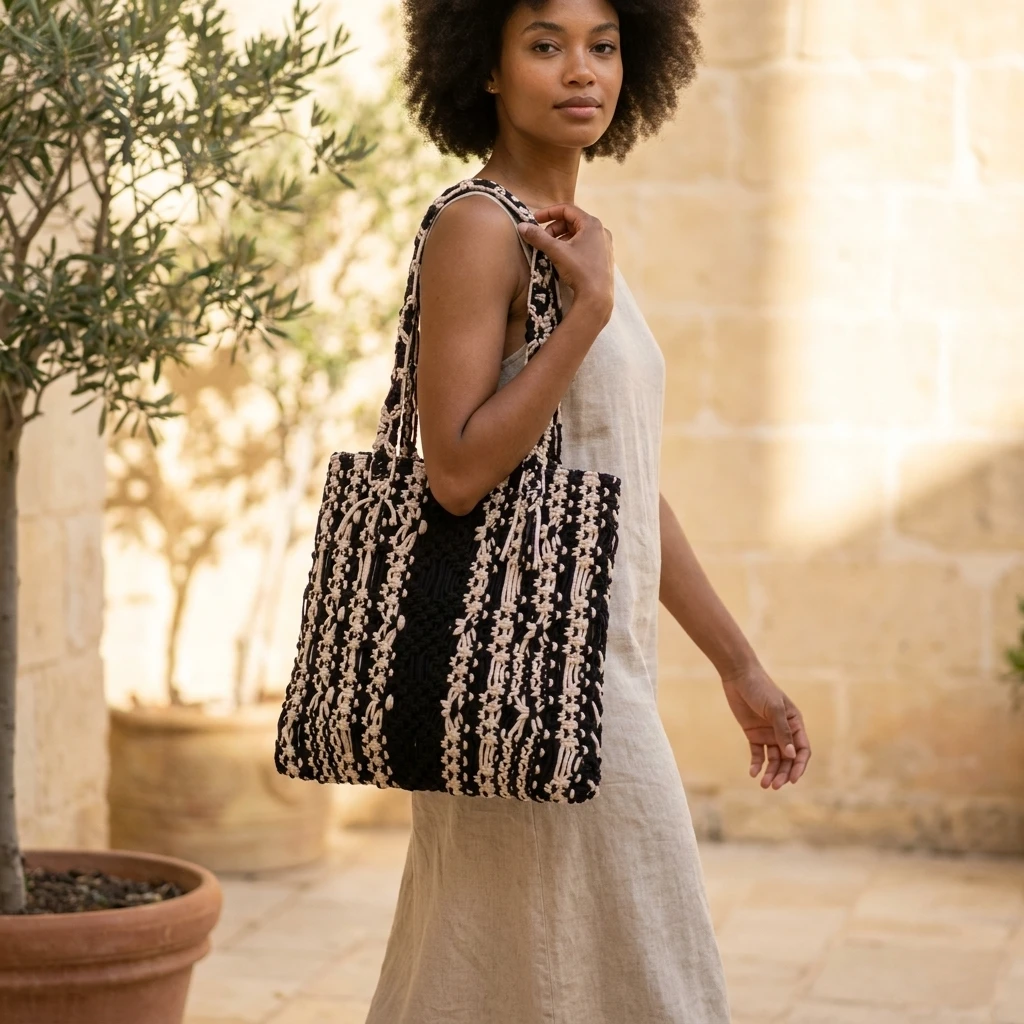 Handwoven Tote Bag
