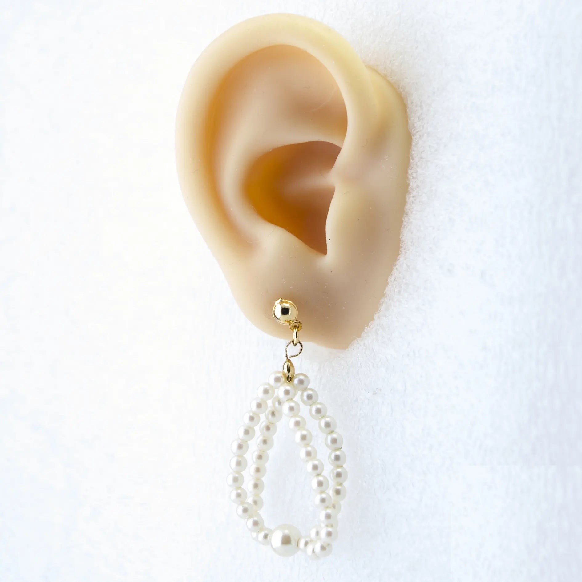 Pearl Teardrop Earrings