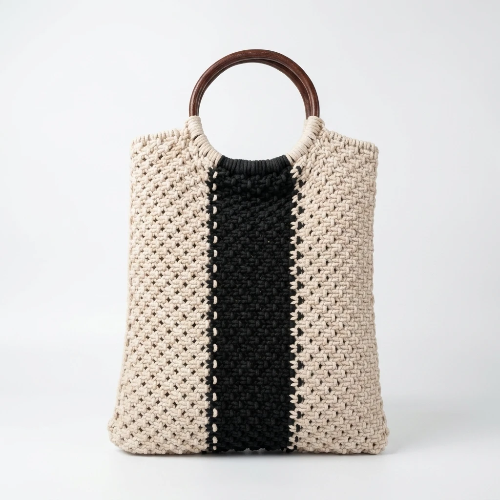 Handmade Woven Tote Bag