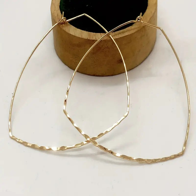 Geometric Hoop Earrings