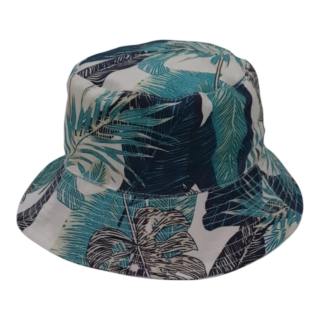 Tropical Print Bucket Hat