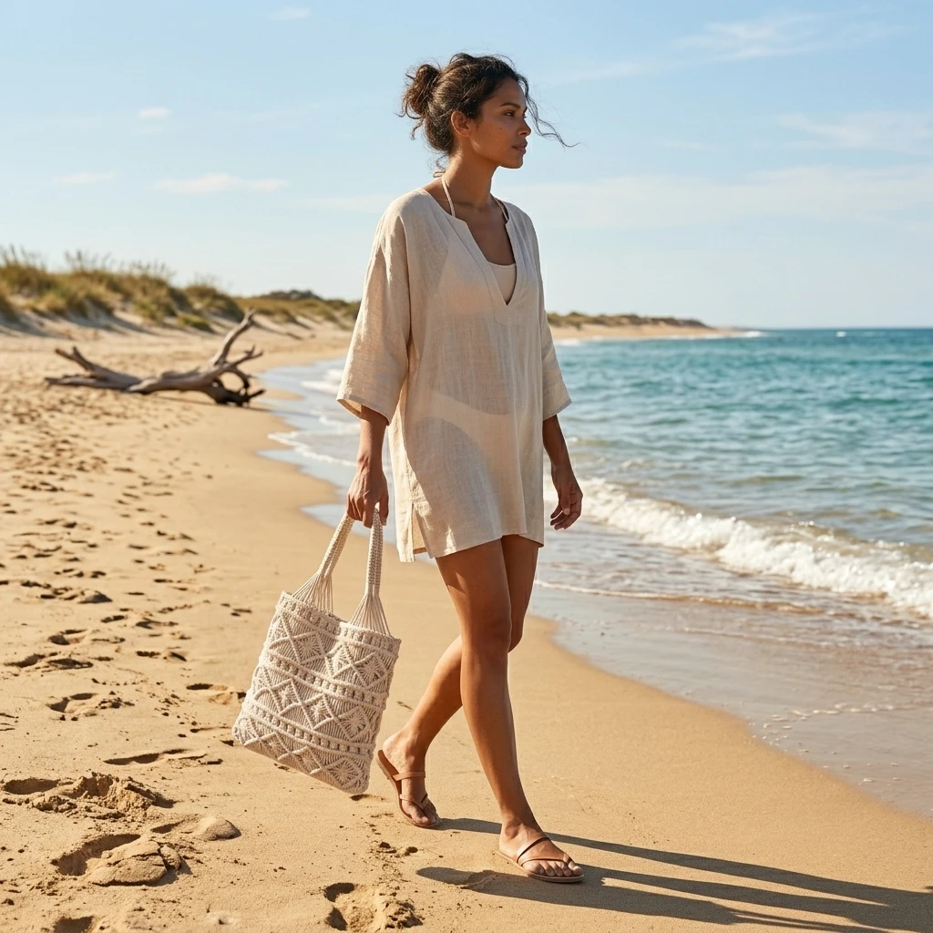 Macrame Tote Bag