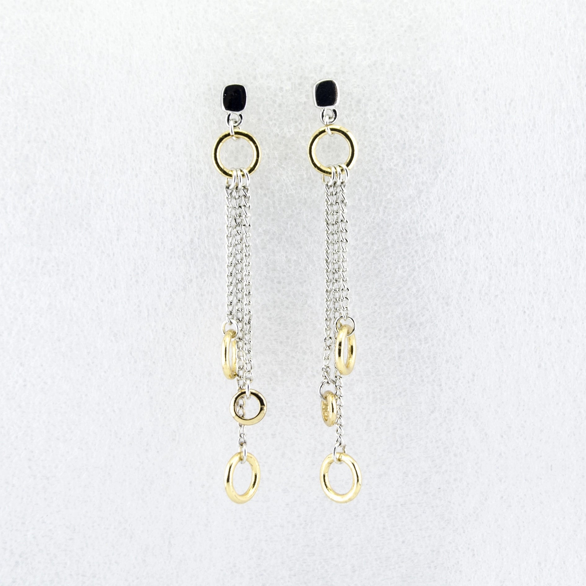 Geometric Drop Earrings