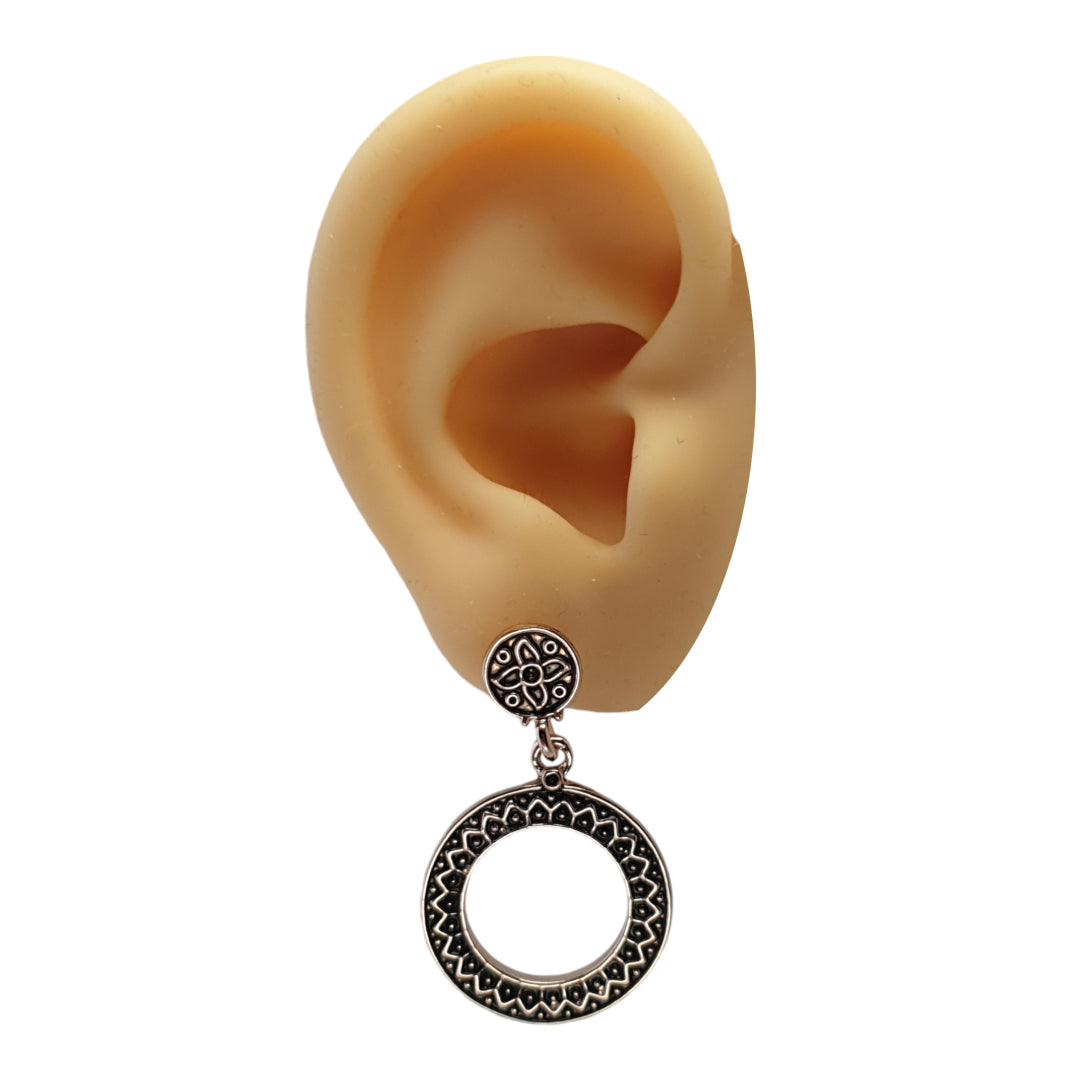 Vintage Circle Earrings