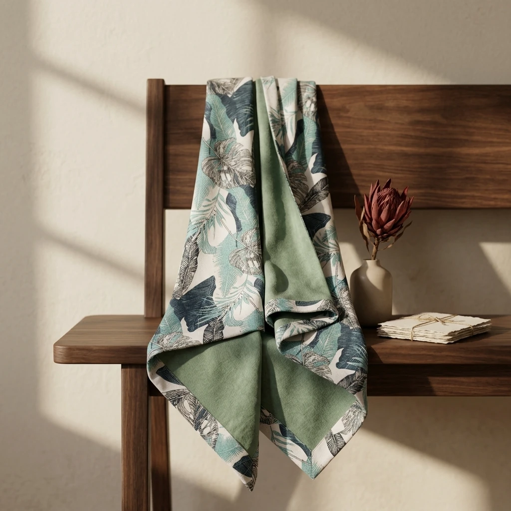 Tropical Print Towel Pareo
