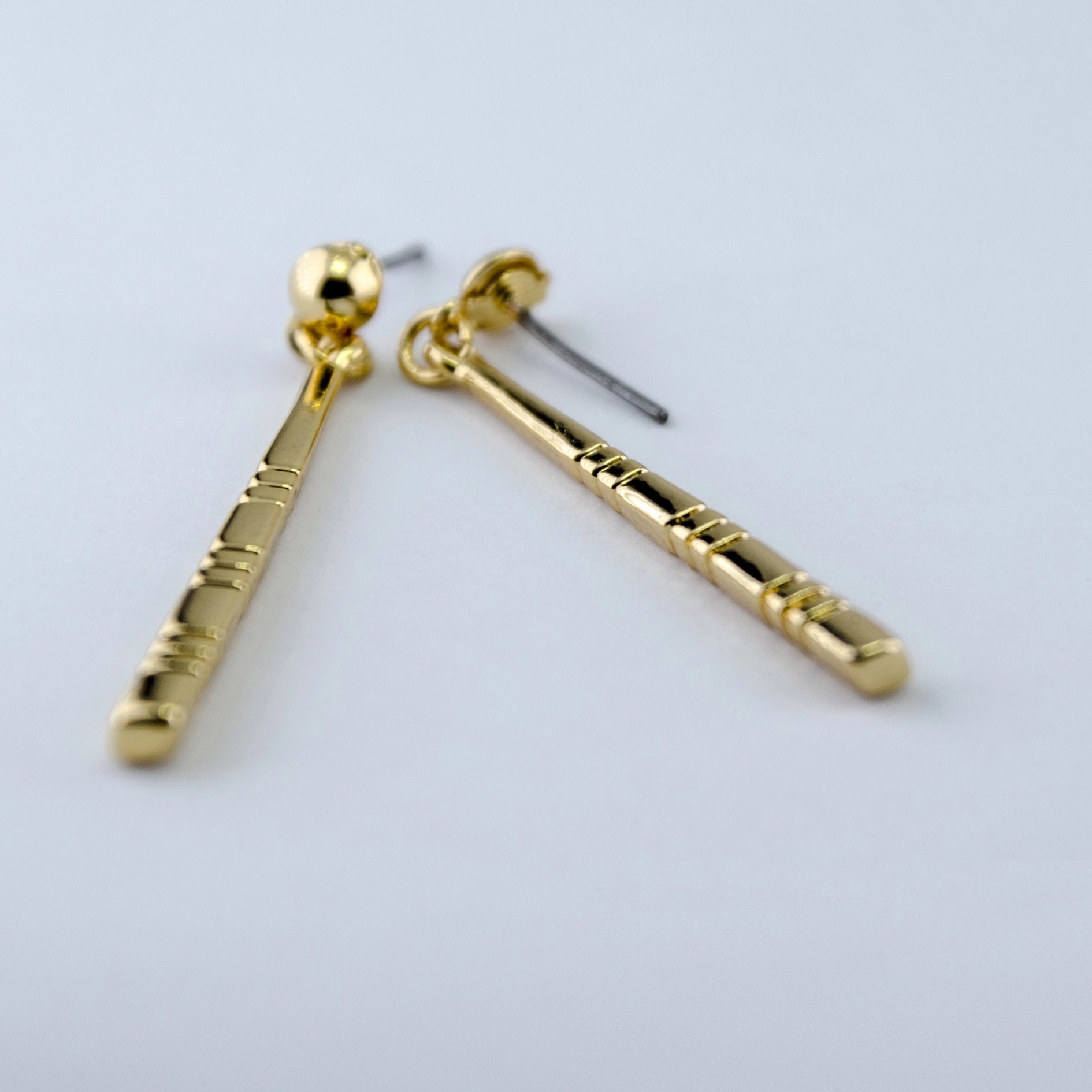 Gold Plated Dangle Earrings