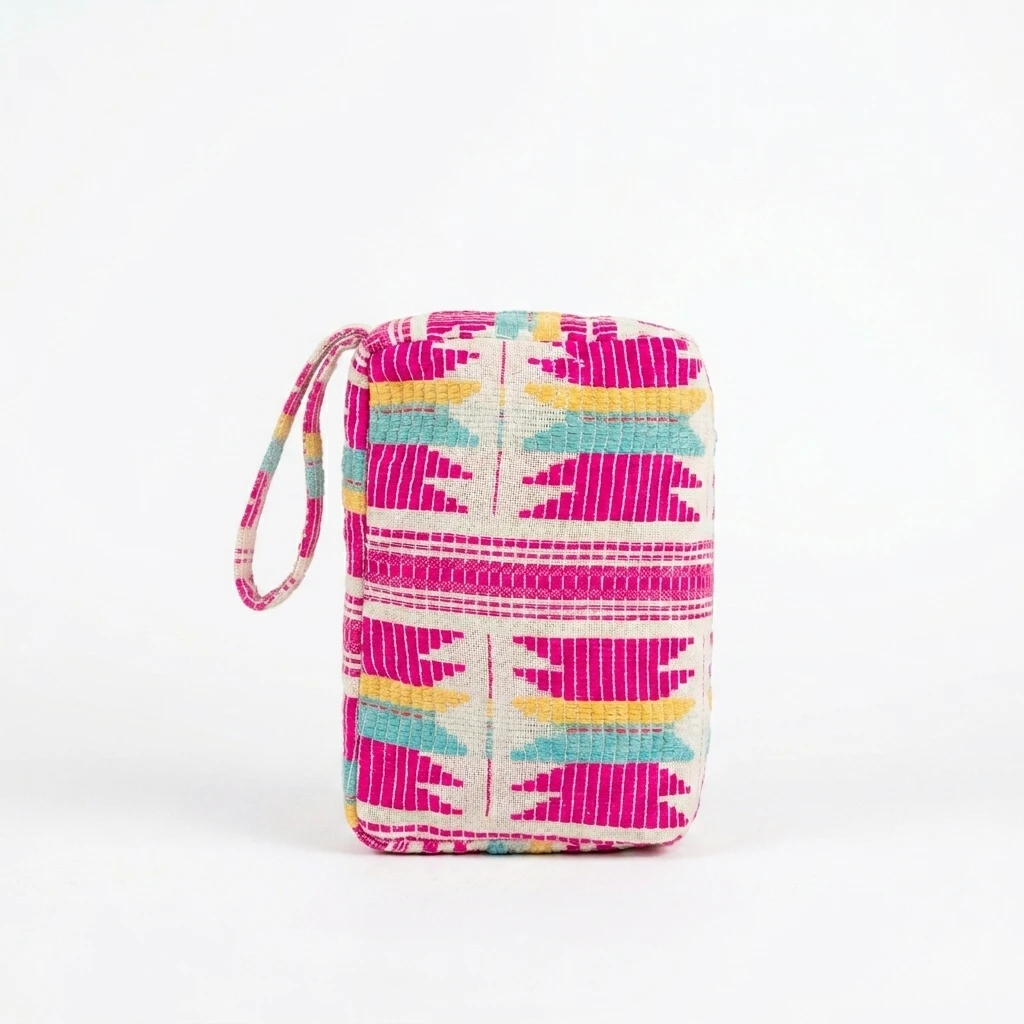 Colorful Patterned Pouch