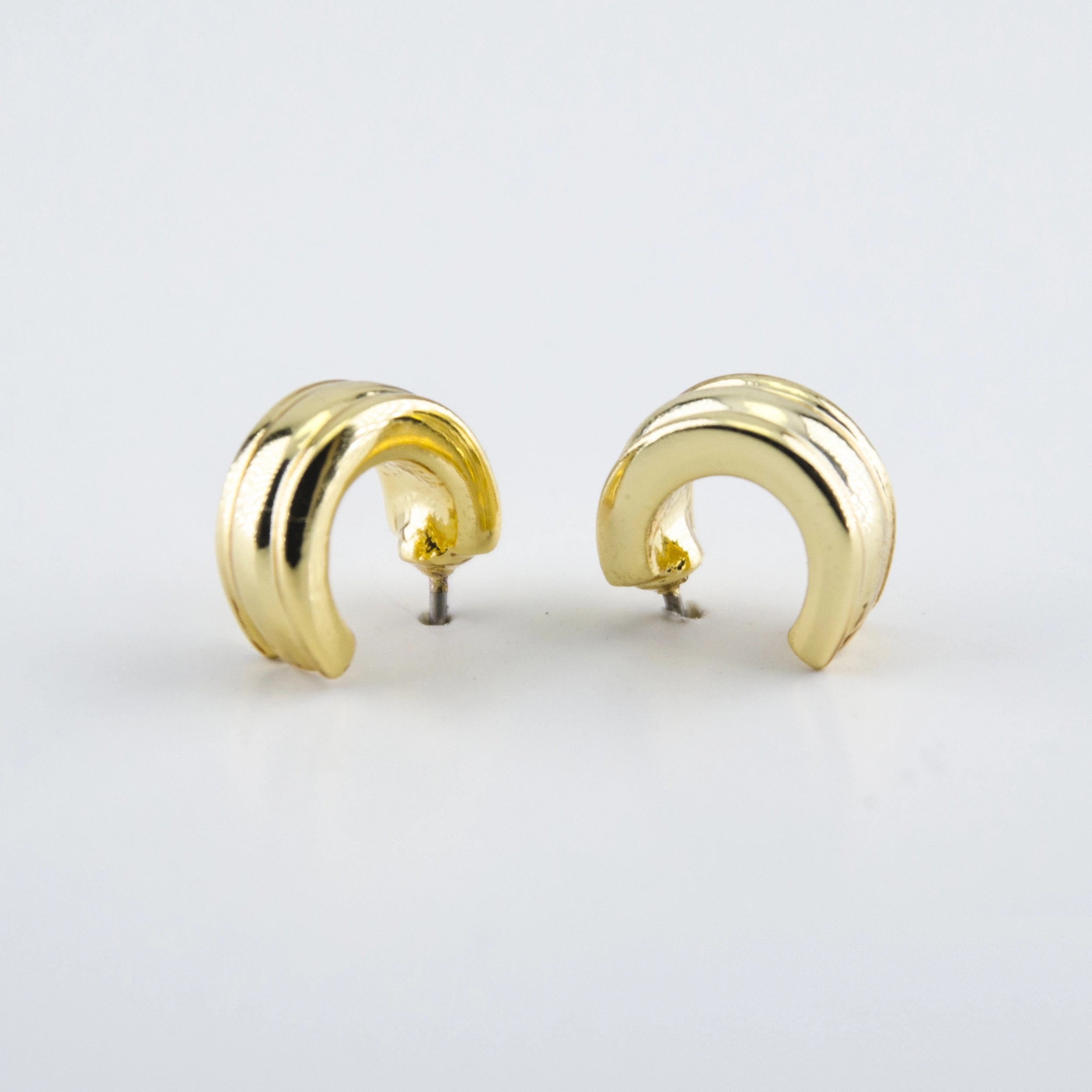 Gold Stud Earrings