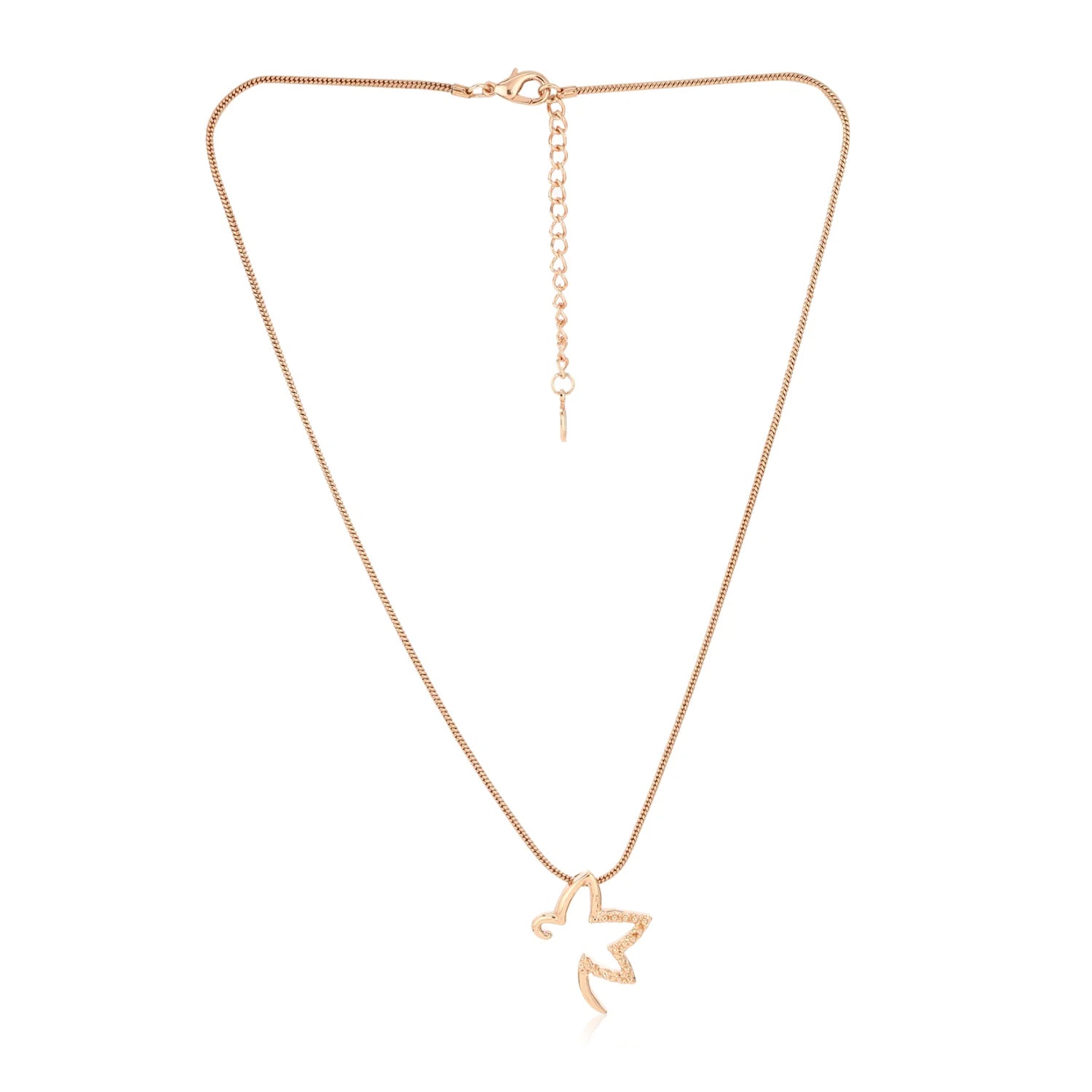 Gold Star Pendant Necklace
