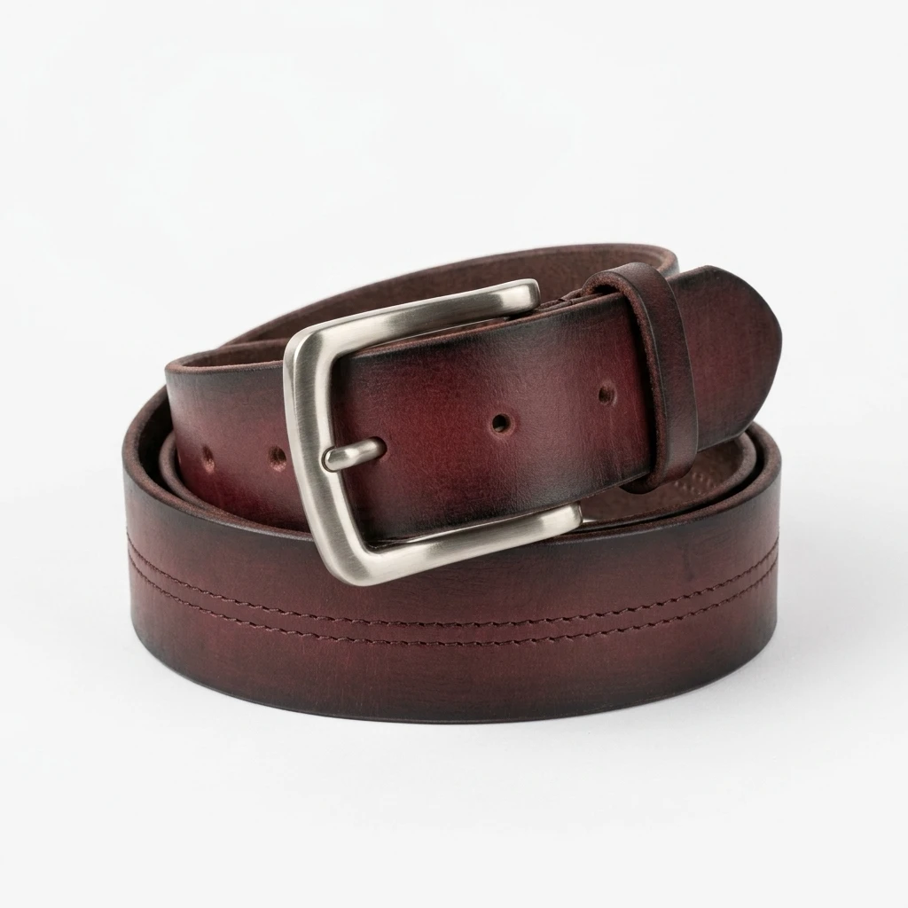 Classic Leather Belt - Brown