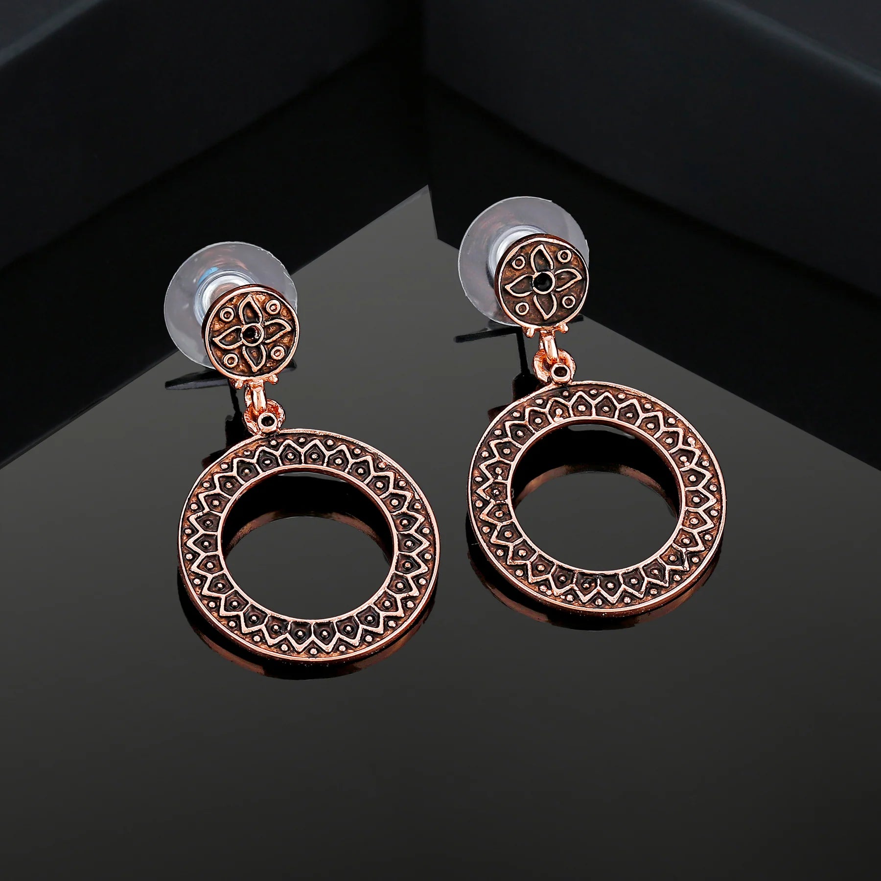 Vintage Circle Earrings