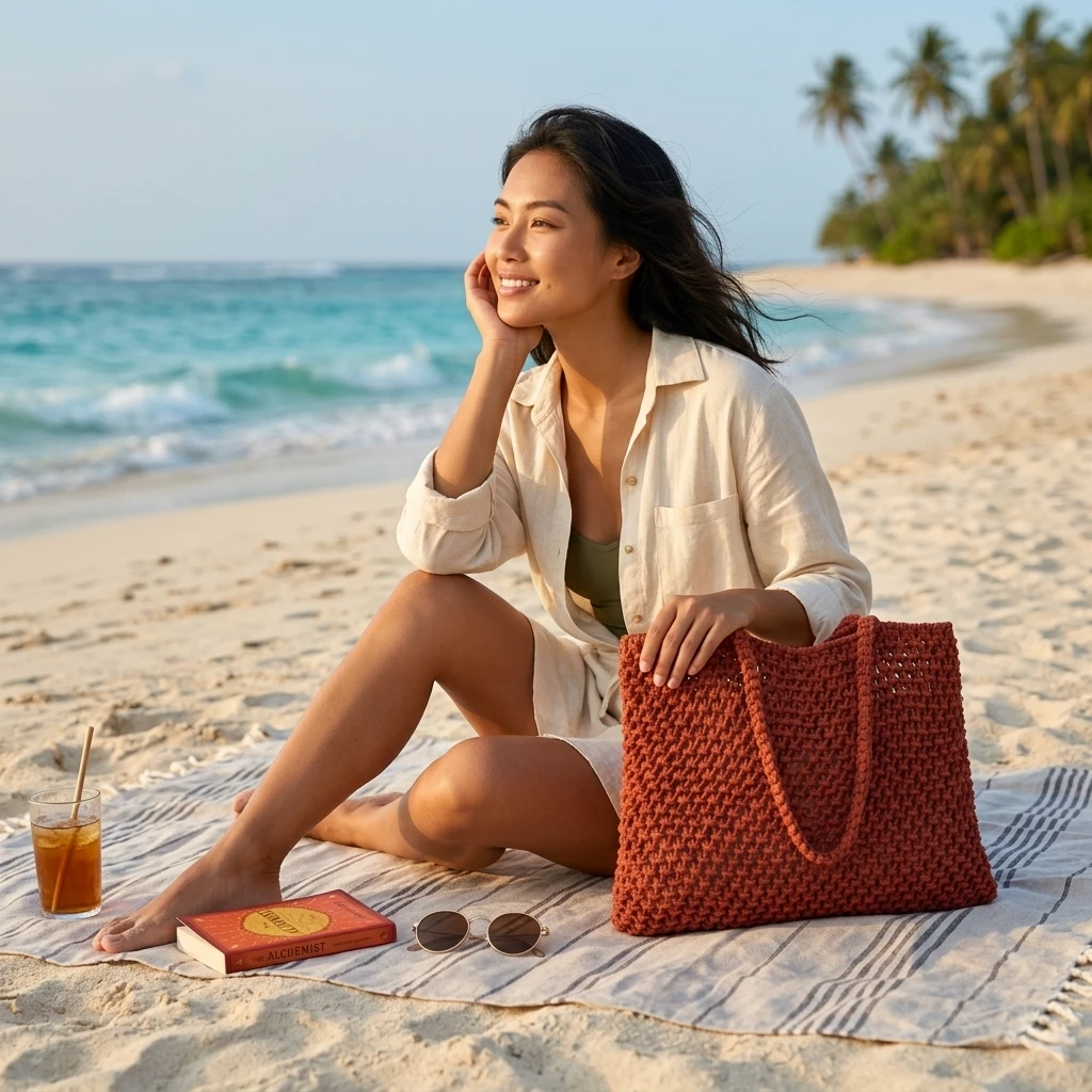 Woven Tote Bag
