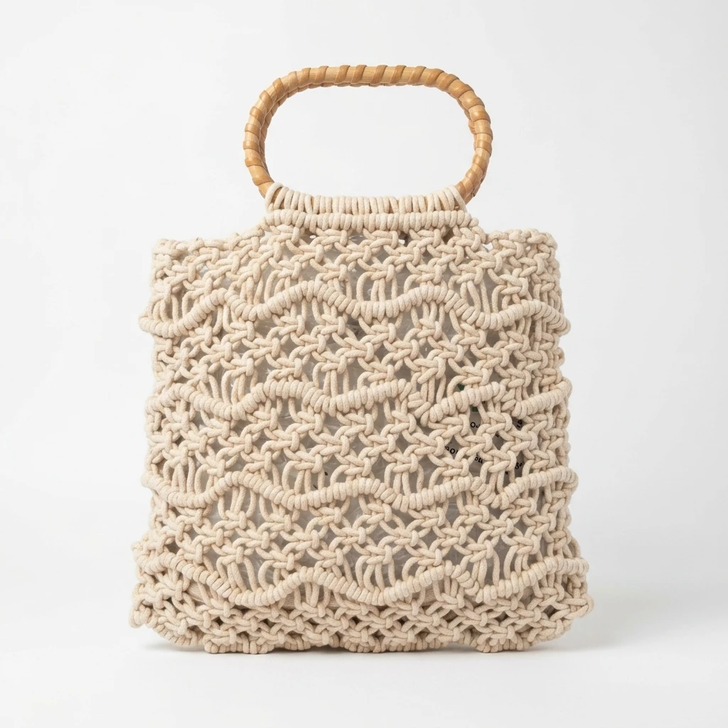 Macrame Tote Bag
