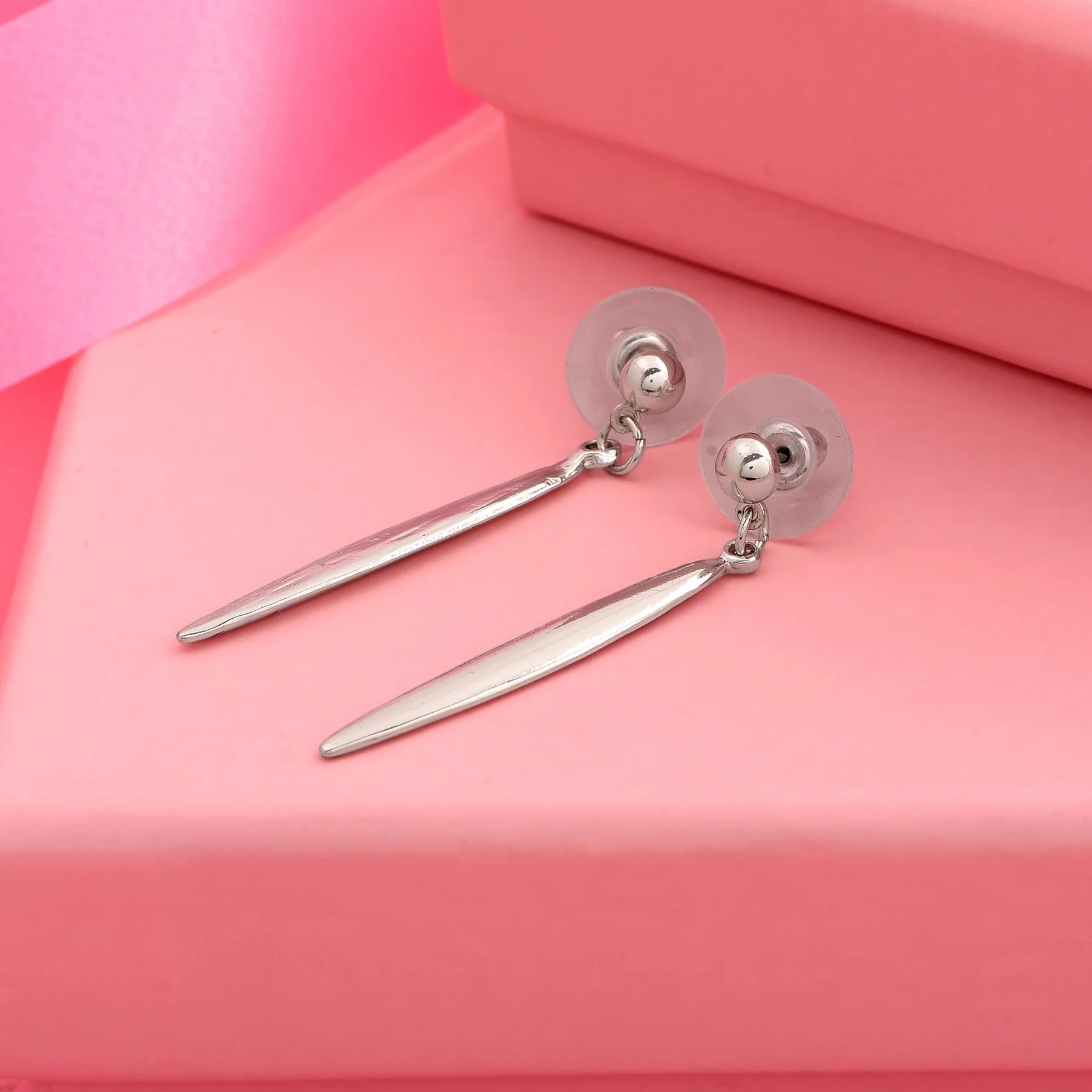 Silver Drop Earrings