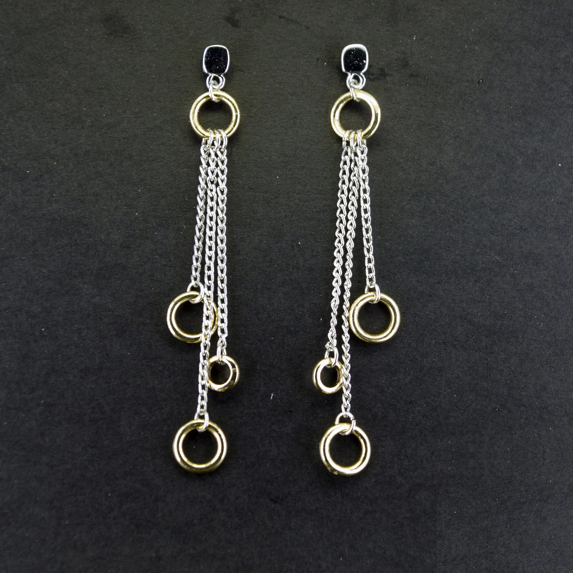 Geometric Drop Earrings