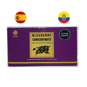 CONCENTRADO DE ARÁNDANOS HGW