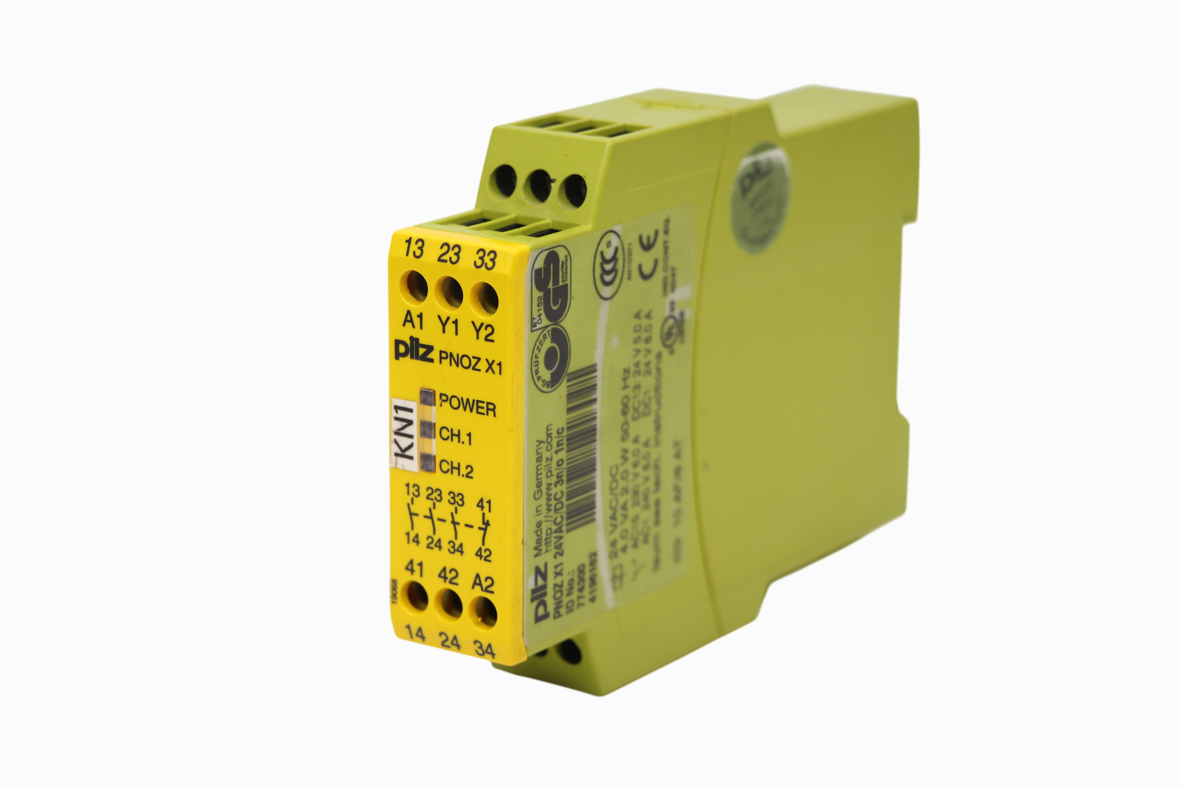 Rele De Seguridad Pilz Pnoz X1 (Usado)
