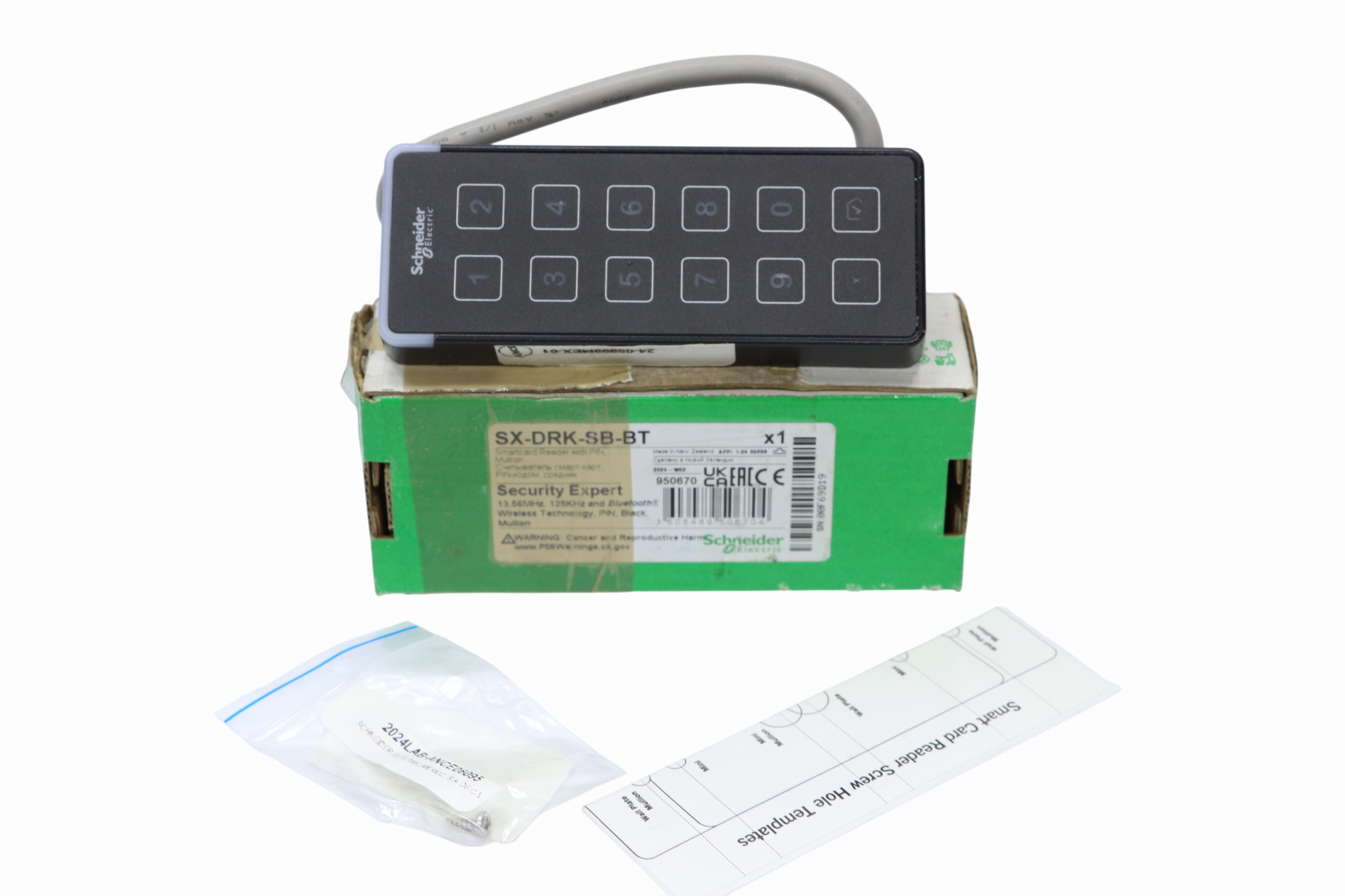 Lector De Tarjetas Schneider Sx-drk-sb-bt (Usado)