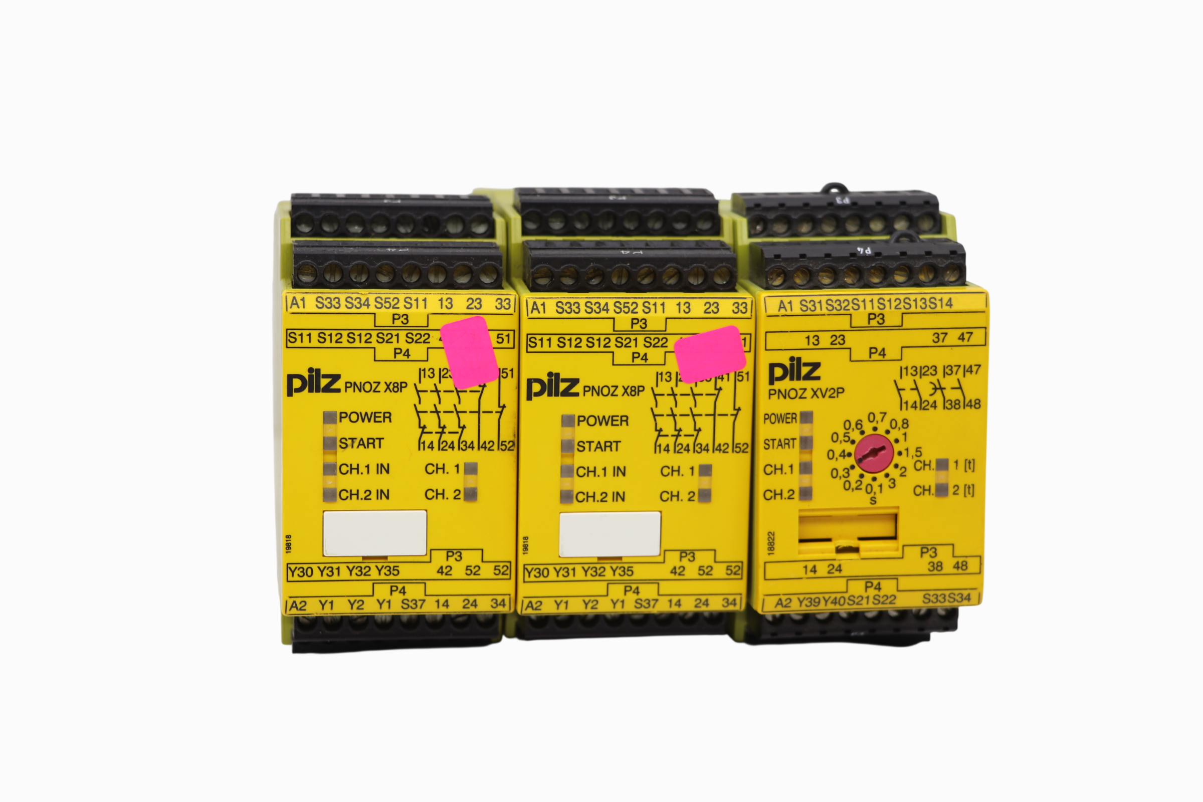 Pilz 777760 Pnoz X8p 24 Vdc 3n/o 2n/c 2so (Usado)