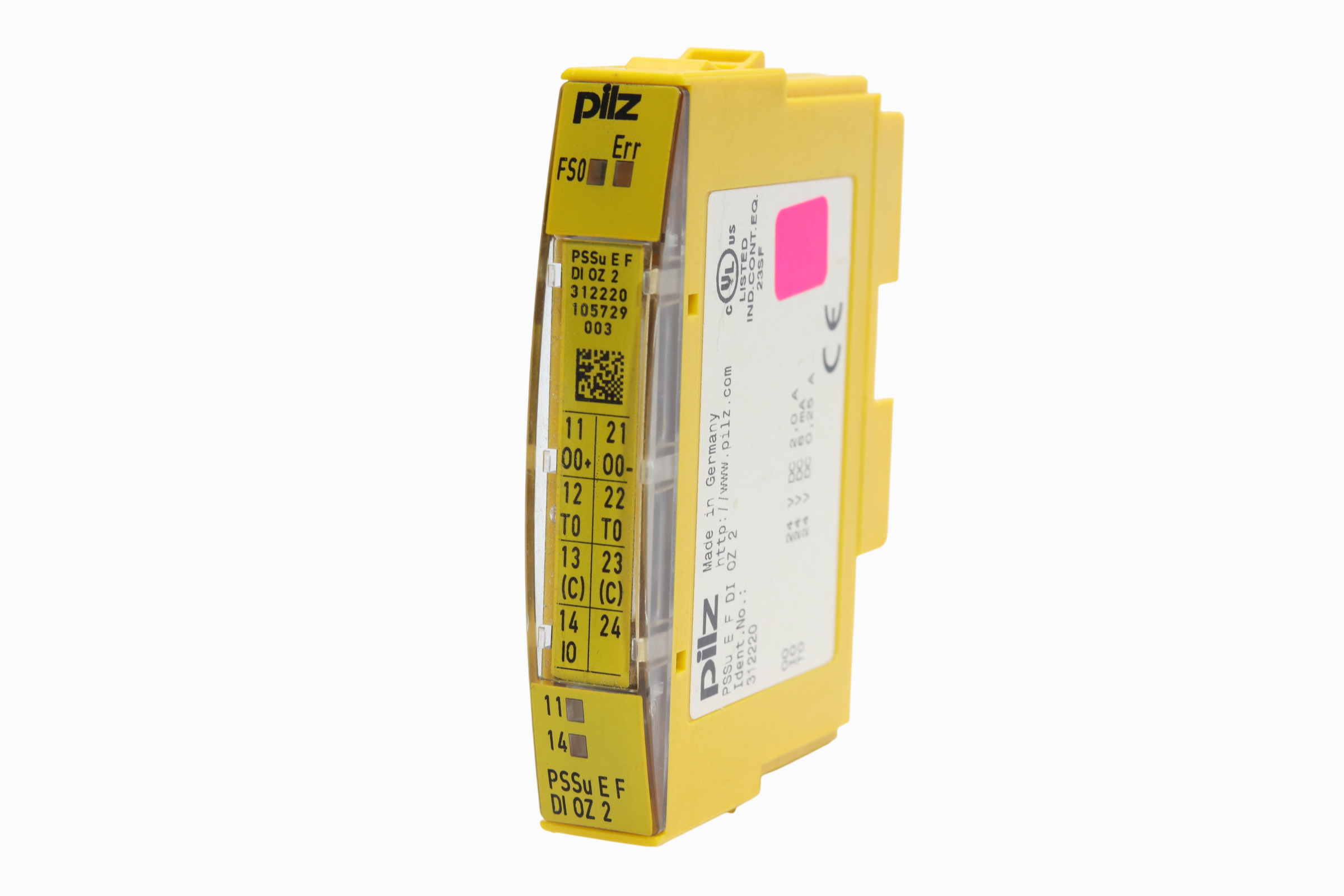 Modulo De E/s Pilz Pssu E F Di Oz 2 Plc Master (Usado)