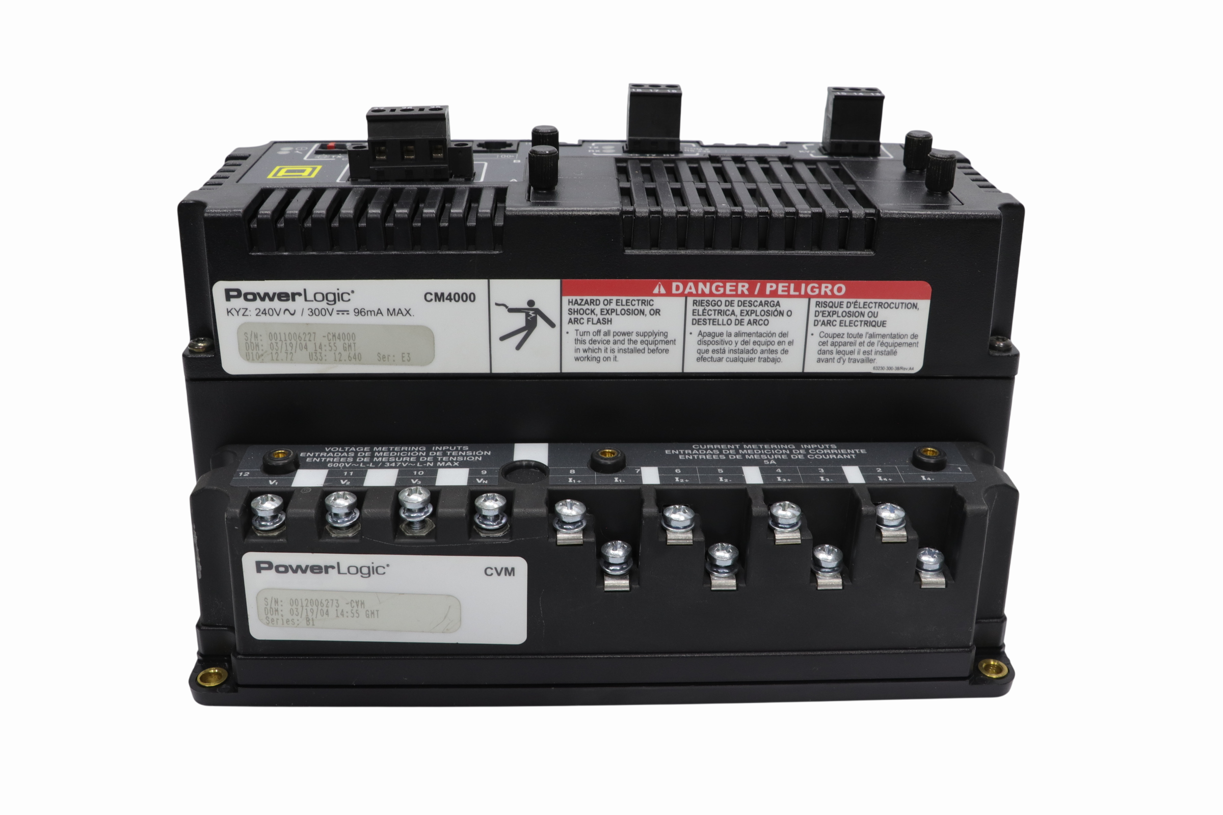 Sistema De Monitoreo De Energía Square D Powerlogic Cm4000 (Usado)