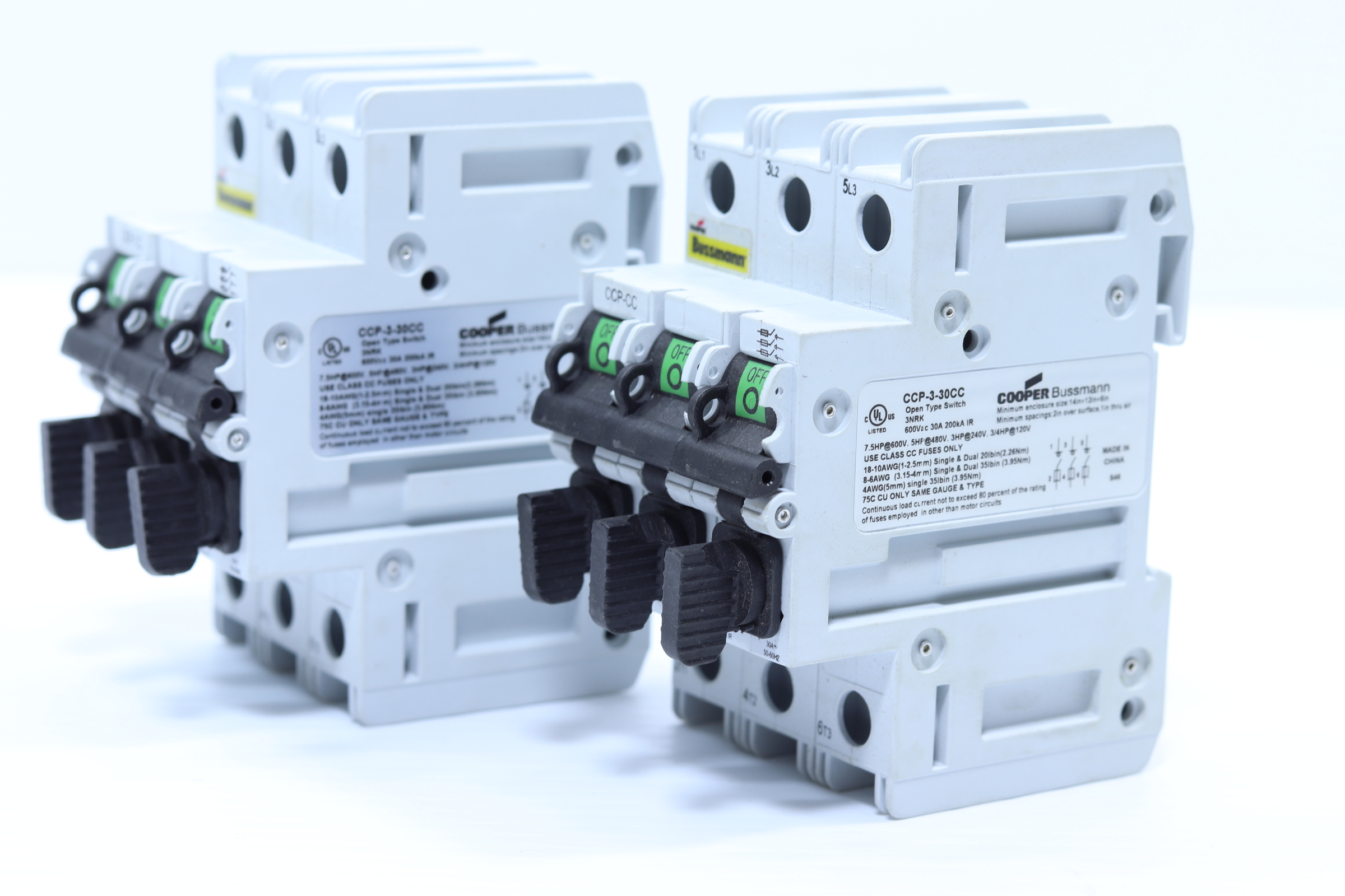 Portafusibles Cooper Bussmann Ccp-3-30cc 2pack