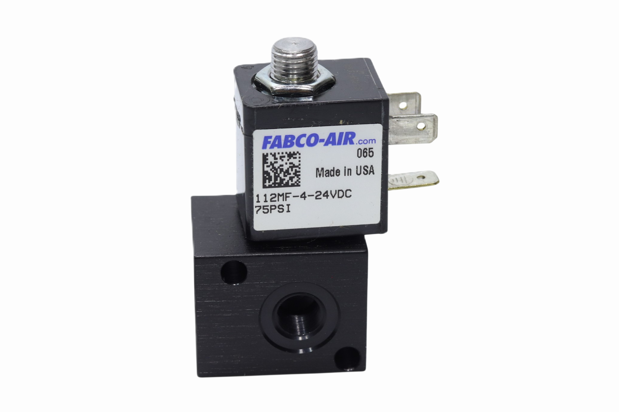 Valvula Neumatica Fabco-air 112mf-4-24vdc 75psi