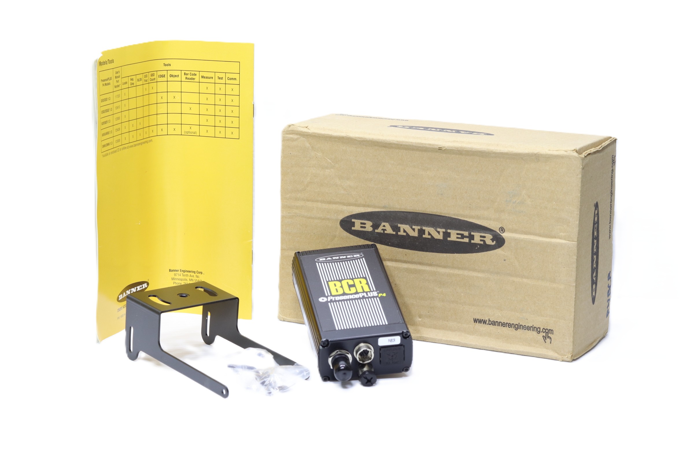 P4bcr-78747 Lector De Código De Barra Angulo Recto Banner