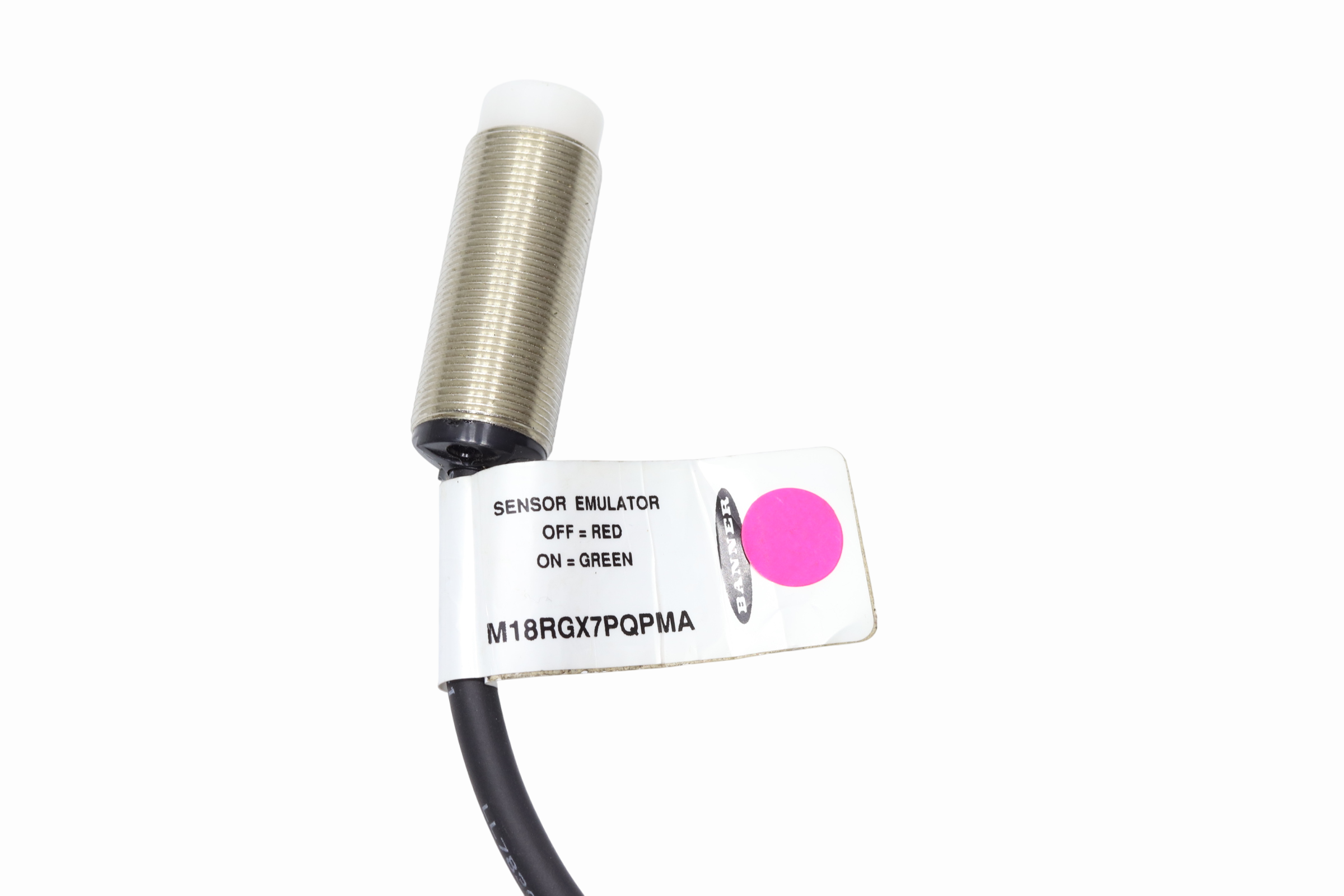 Sensor De Luz 2 Colores Banner M18rgx7pqpma (Usado)