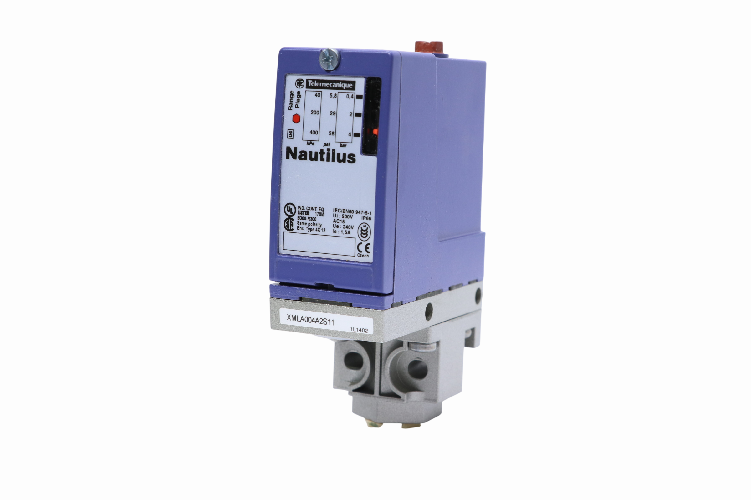 Sensor D Presión Diferencial Schneider Electric Xmla004a2s11