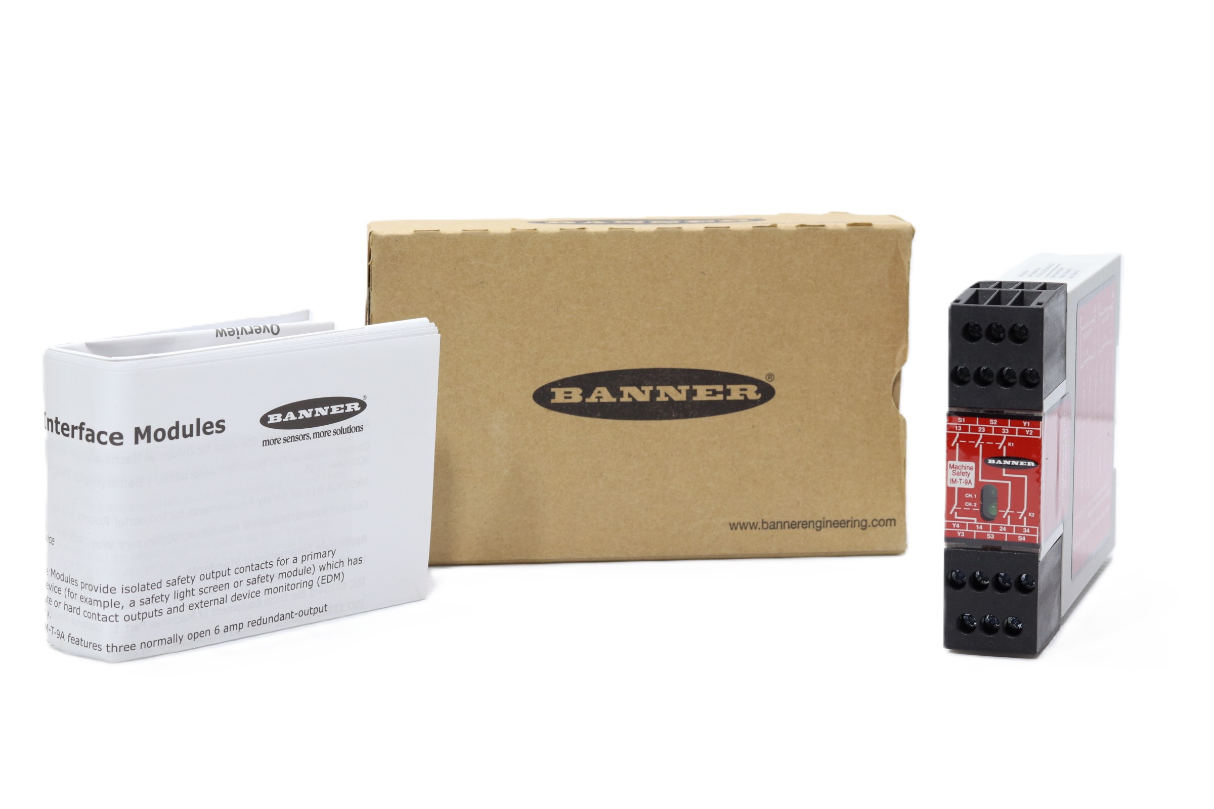 Módulo Relé De Seguridad Banner Im-t-9a #61425