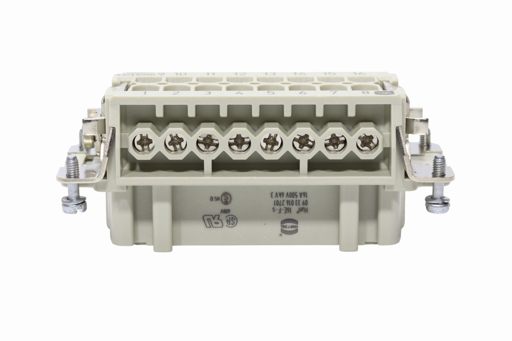 Conector Hembra Harting Han 16e-bu-s