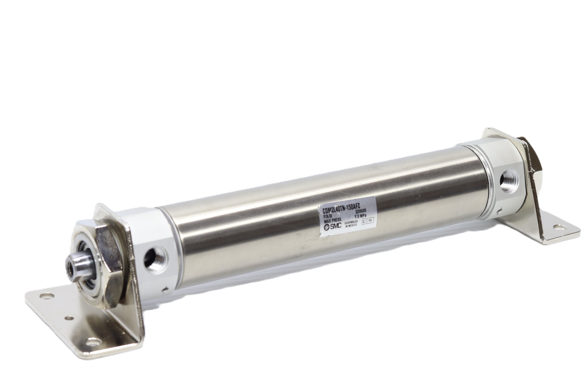 Cilindro neumático de acero inoxidable smc cdm2l40tn-150afz