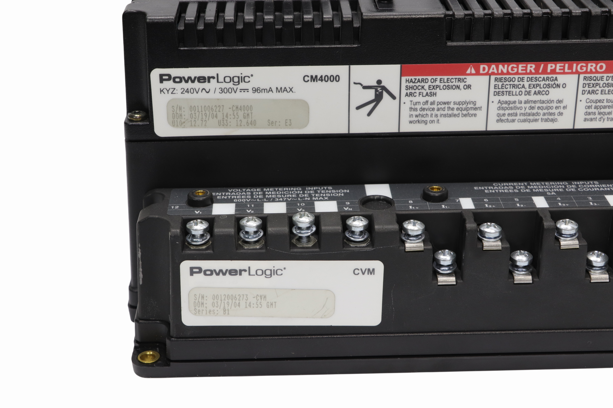 Sistema De Monitoreo De Energía Square D Powerlogic Cm4000 (Usado)