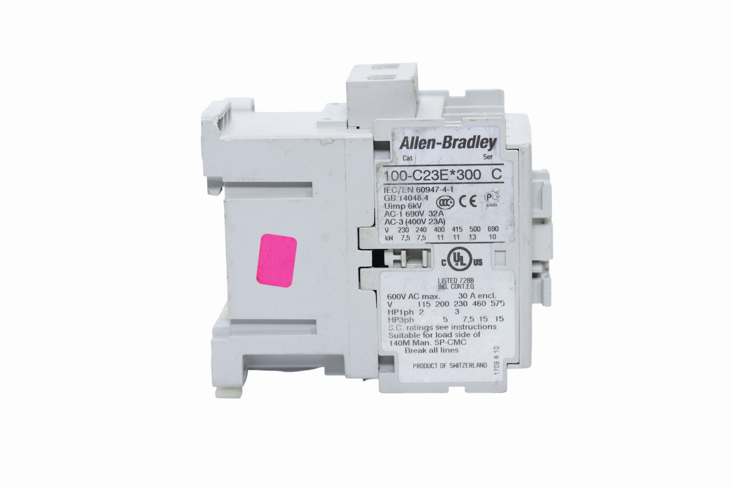 Allen-bradley Contactor 100-c23e*300 Serie C (Usado)