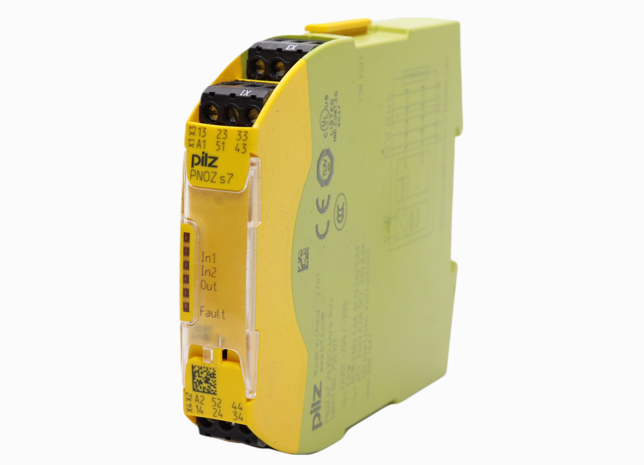 Relé De Seguridad Pilz Pnoz S7 (Usado)