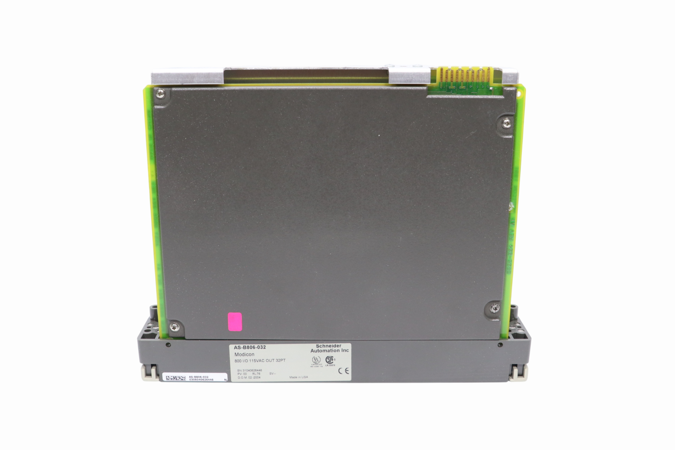 Schneider Modicon As-b806-032 800 I/o 120vac Out 32pt