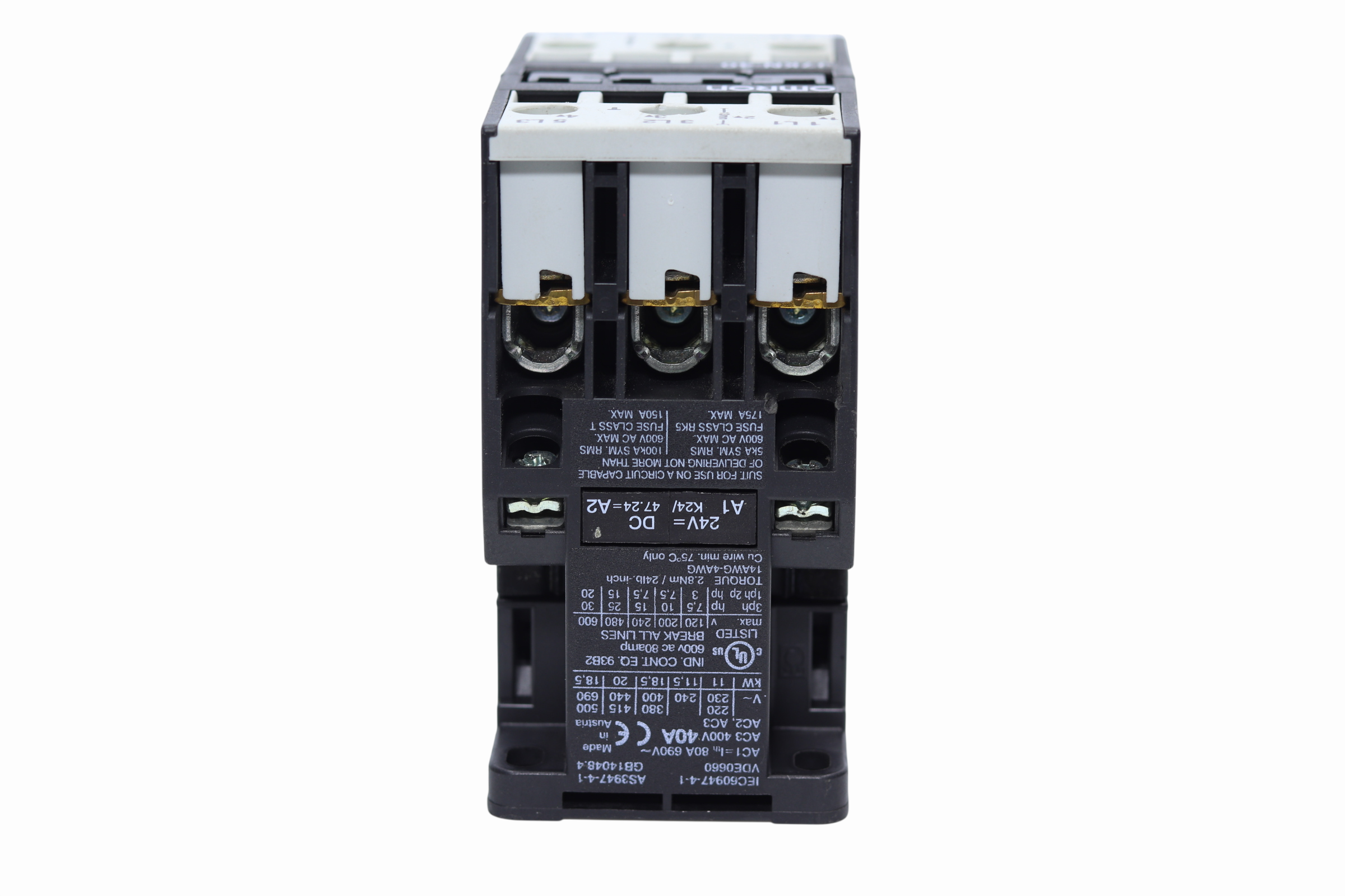 Contactor Omron J7kn-40 (Usado)