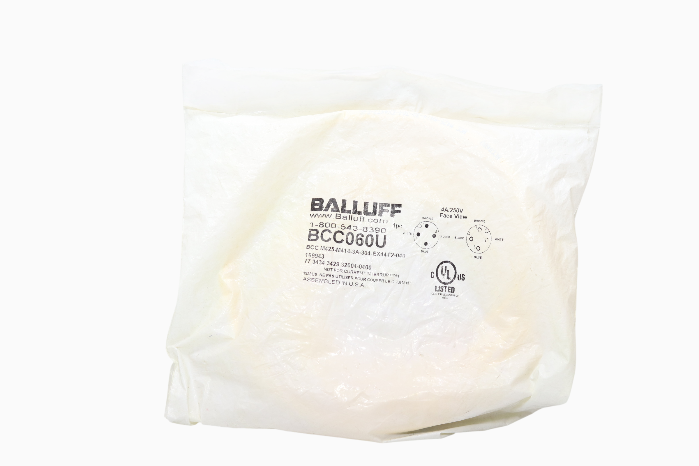 Cable Para Sensor Balluff Bcc060u Plc Master