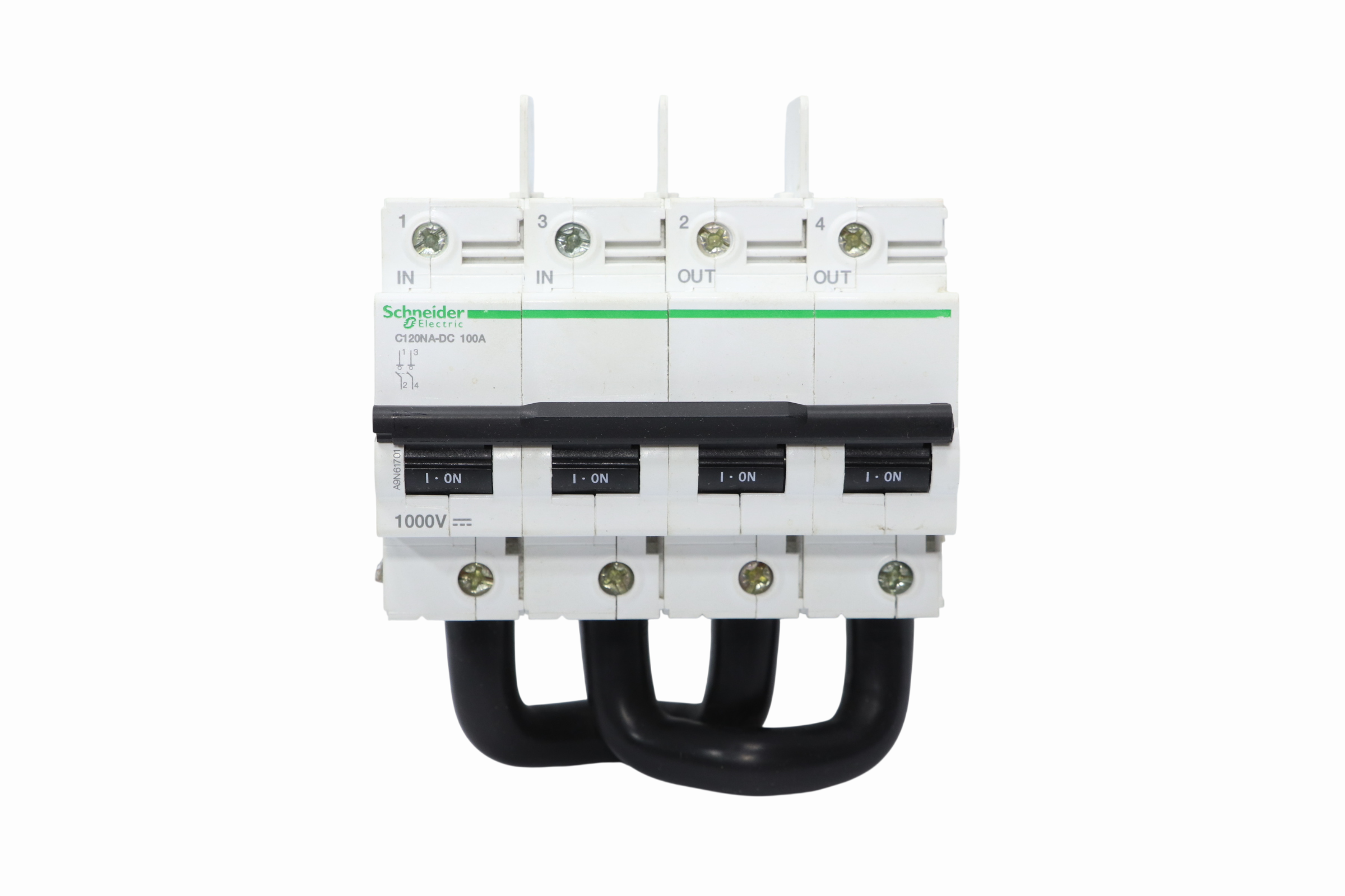 Interruptor Disyuntor Schneider Eléctrico C120na-dc A9n61701 (Usado)