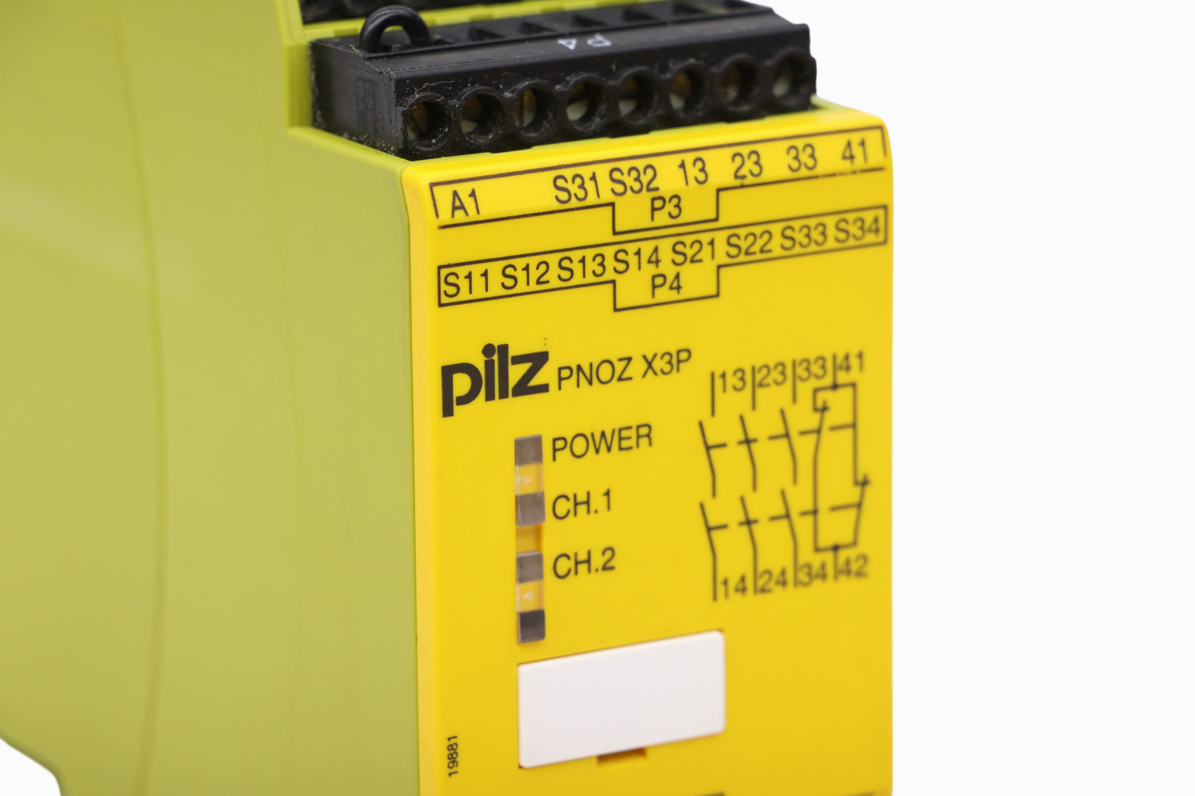 Pilz Pnoz X3p 24vdc 24vac 3n/o 1n/c 1so 777310 (Usado)